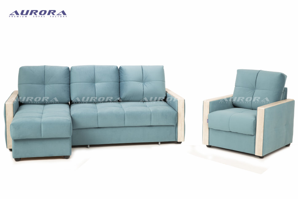 Набор &quot;Ричмонд угол&quot; Стильный и в то же время практичный набор мебели. 
Компактные размеры дивана и кресла позволят удачно разместить диван даже в небольшом пространстве.