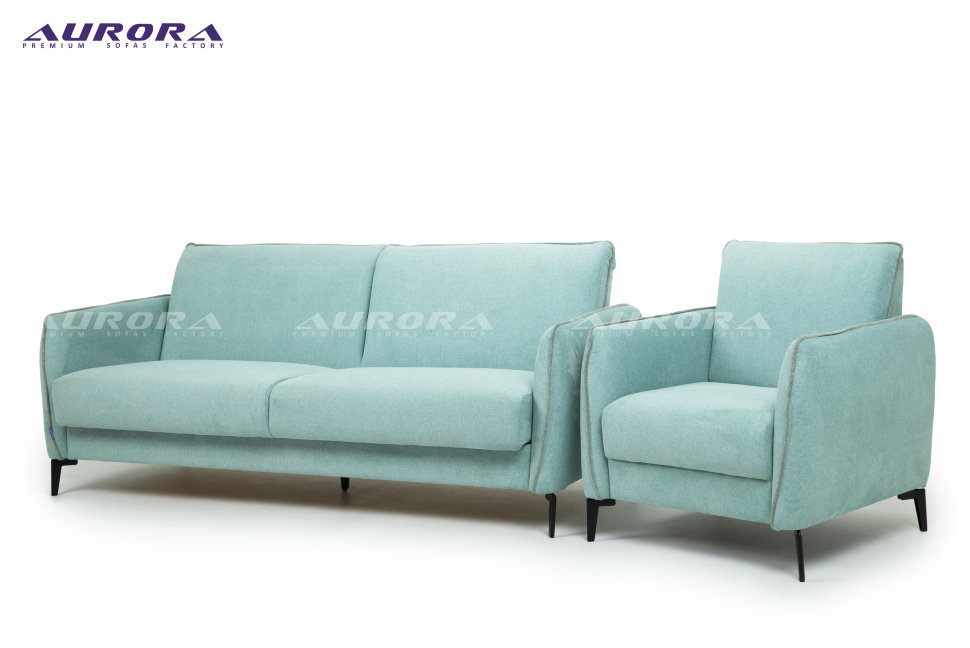 Набор &quot;Парма 3+кресло&quot;  Набор "Парма 3+кресло" - современный прямой диван, он хорошо подойдет в интерьер в скандинавском стиле.