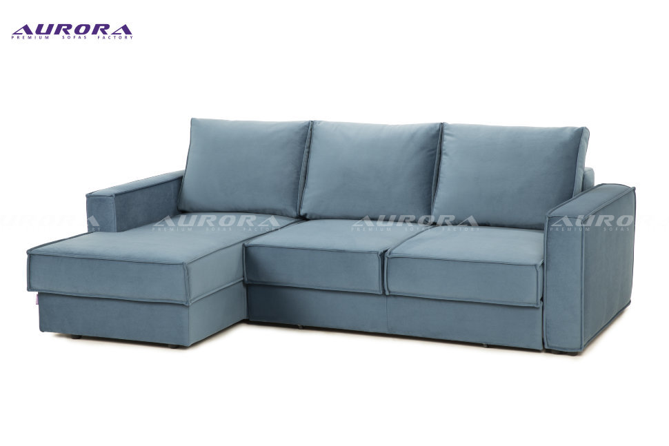Диван &quot;Дискавери Угол&quot;  "Дискавери" - трехместный диван в стиле LOFT, стиль подчеркивается прямыми линиями и декоративным кантом, идущим по краю сидений, список и подушек.
