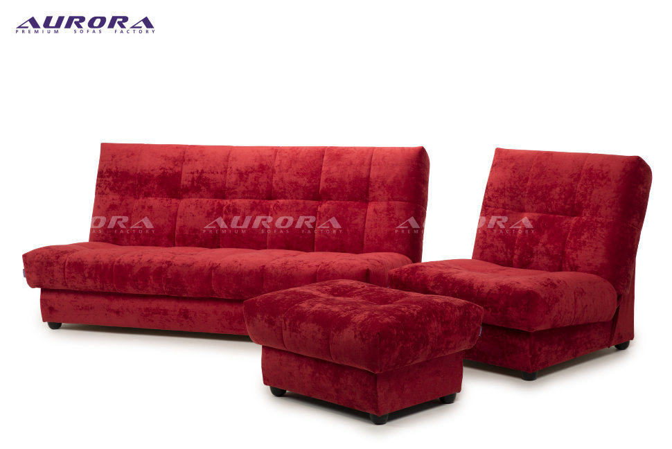Набор «Пальмира» Набор диван + кресло + пуф коллекции“Пальмира Люкс” удивительным образом сочетает в себе строгость форм, классический стиль и лёгкость.
Нестандартные подлокотники из массива бука являются полноценным украшением всего интерьера.